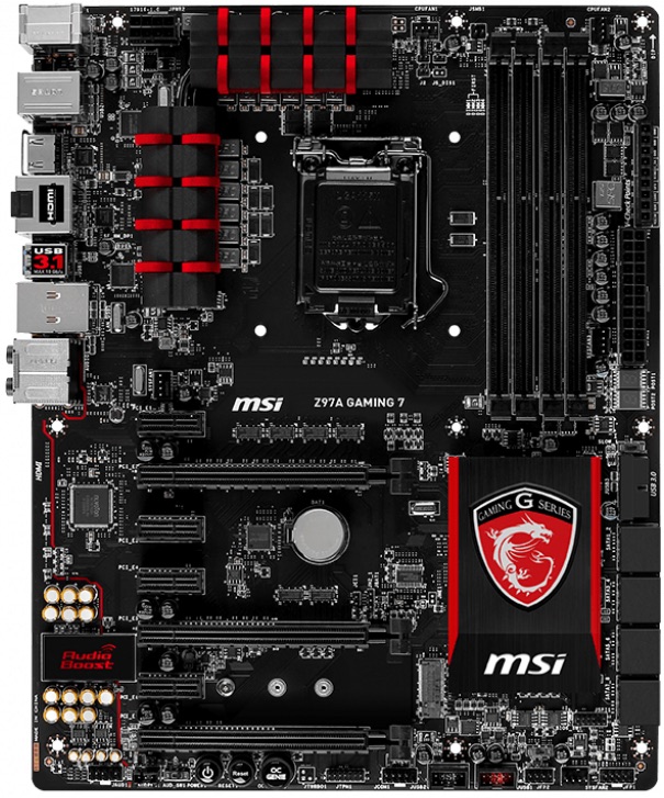 MSI Z97A GAMING 7, 4790K